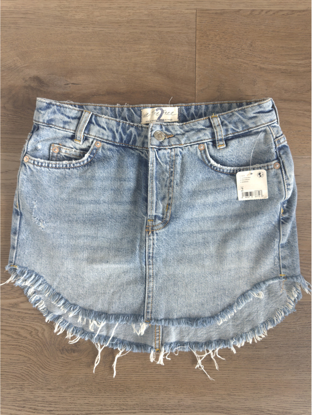 Free People We The Free NWT Denim Skirt